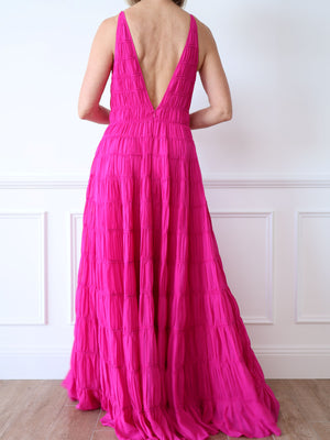 Aje Rosewood Ruched Dress