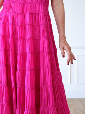 Aje Rosewood Ruched Dress