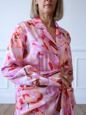 Acler Evanston Dress Peony Harvest