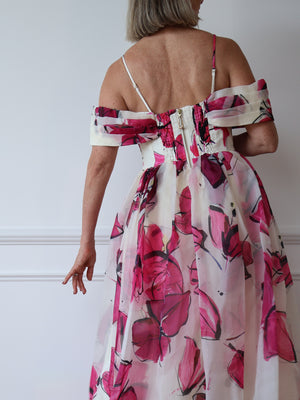 Aje Cordelia Corseted Maxi Dress