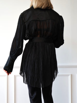 Aje Aerial Pleated Shirt