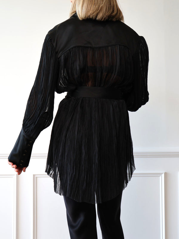 Aje Aerial Pleated Shirt