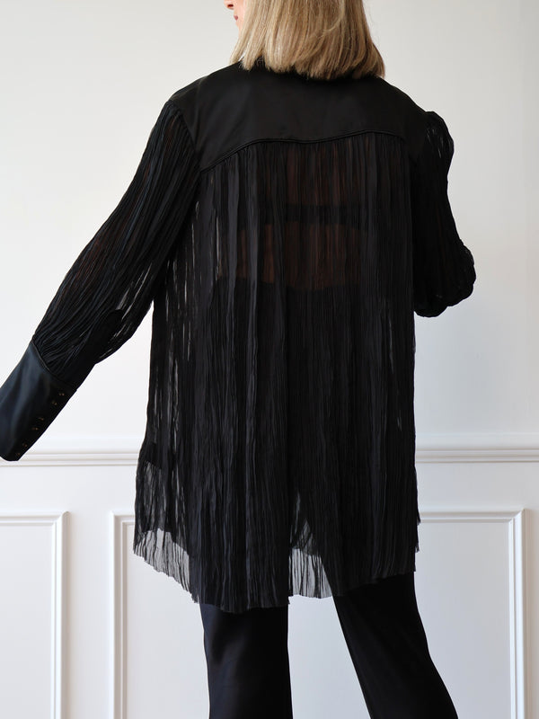 Aje Aerial Pleated Shirt