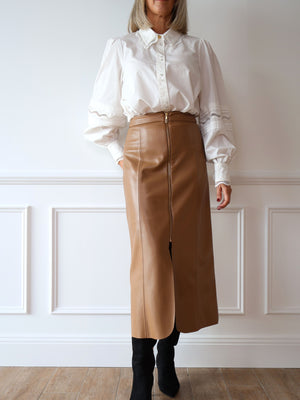 Aje Reva Wave Blouse