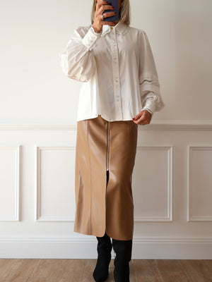 Aje Reva Wave Blouse