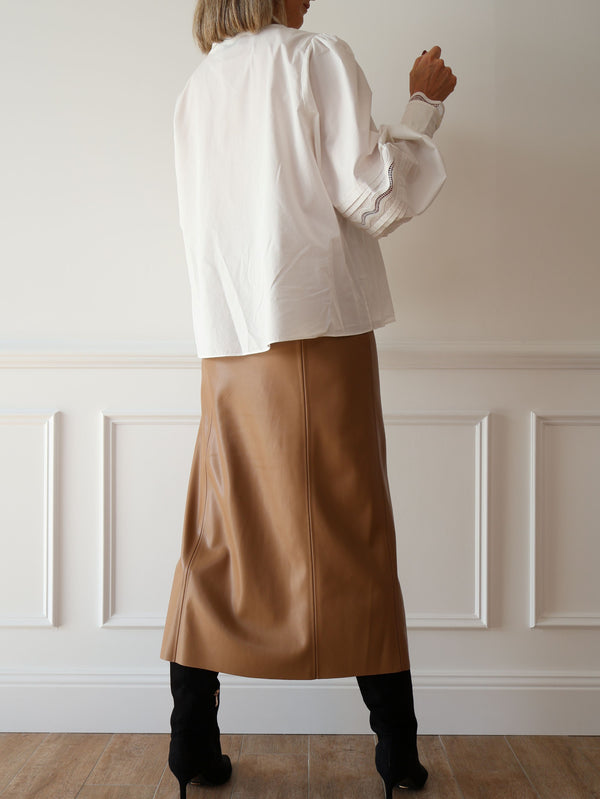 Aje Reva Wave Blouse