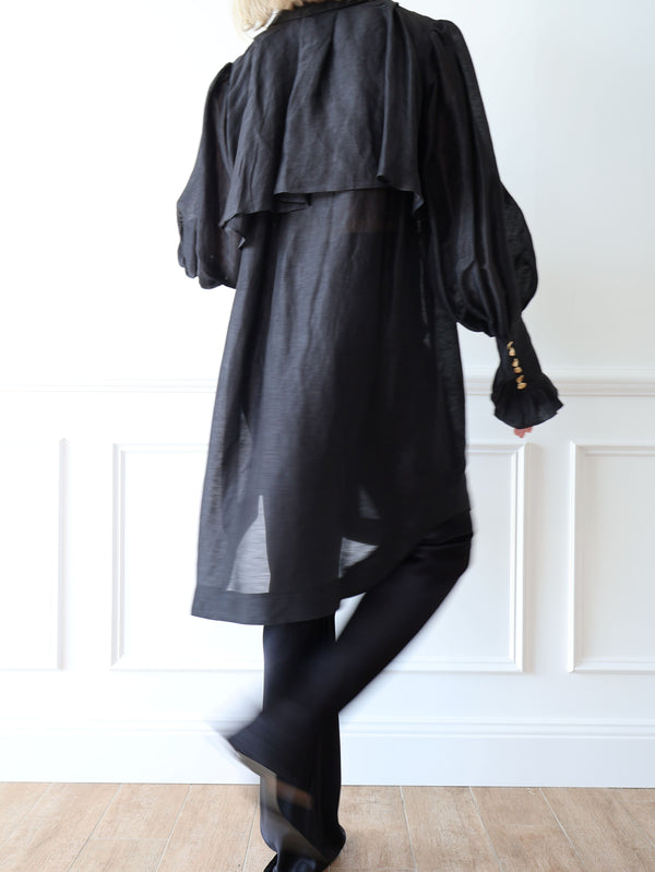 Aje Trench Shirt Dress