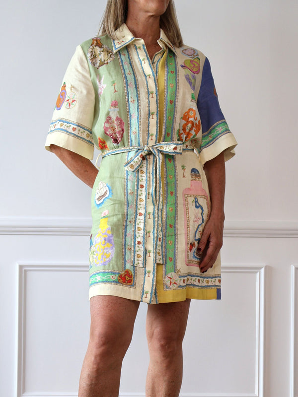 Alemais Elixir Shirt Dress