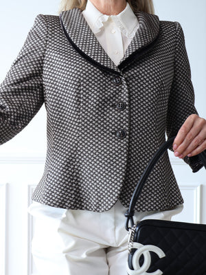 Armani Jacquard Blazer Jacket