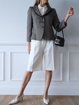 Armani Jacquard Blazer Jacket
