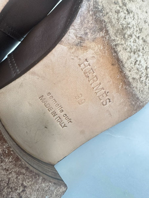 Hermes Double Zip Boots