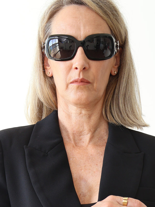 Bvlgari Swarovski Crystal Sunglasses