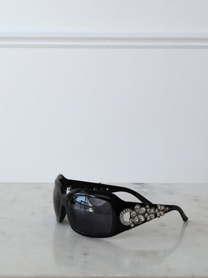 Bvlgari Swarovski Crystal Sunglasses