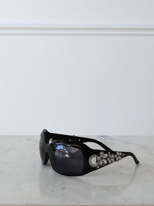 Bvlgari Swarovski Crystal Sunglasses