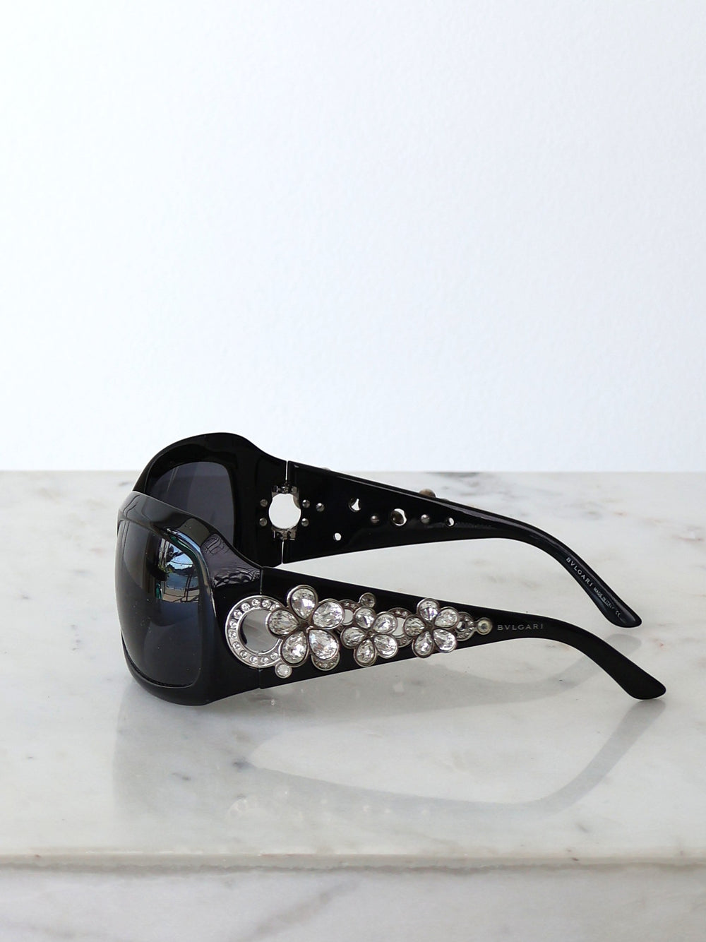 Bvlgari Swarovski Crystal Sunglasses