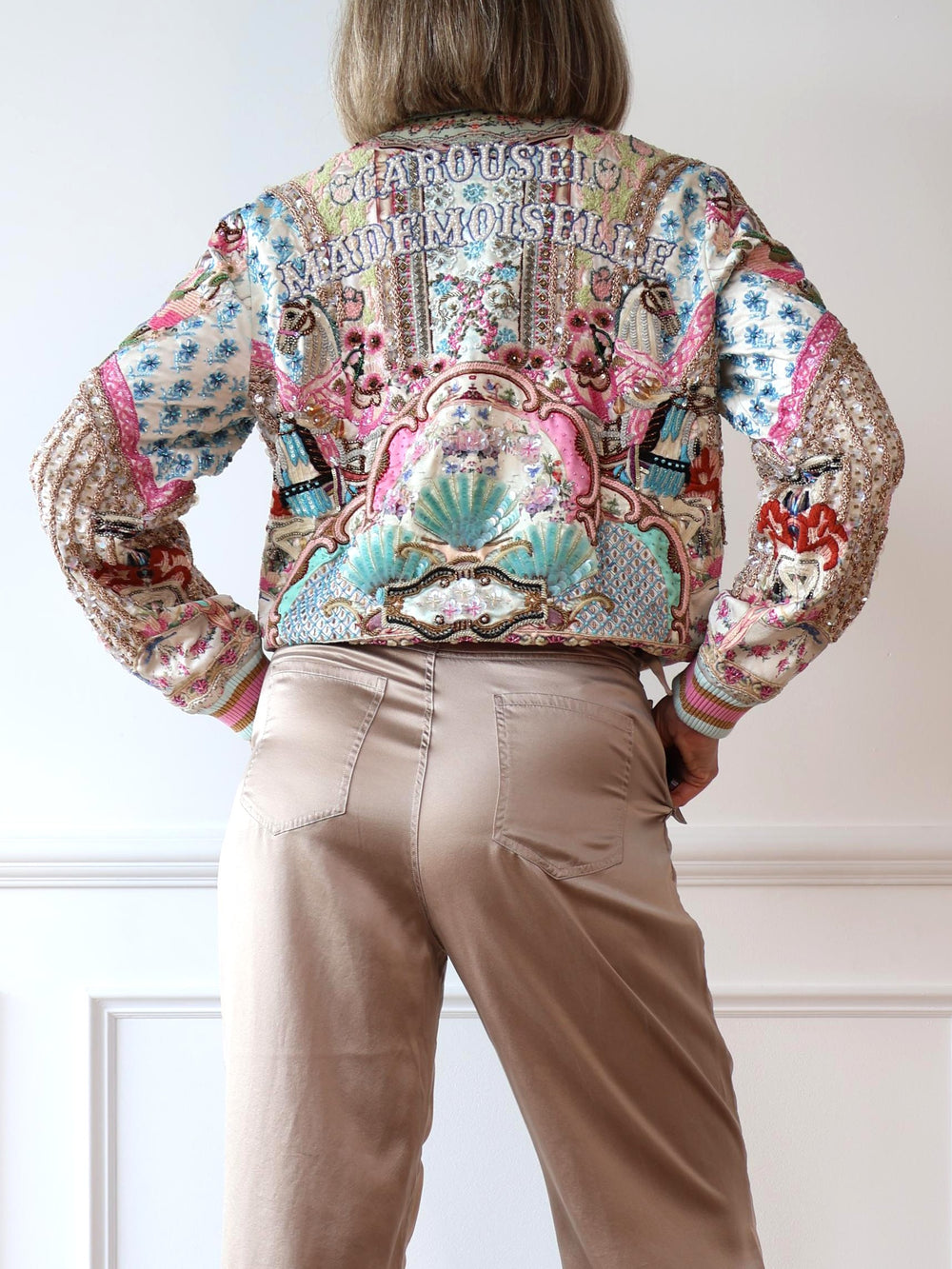 event jacket bomber sequins embellished camilla limited edition