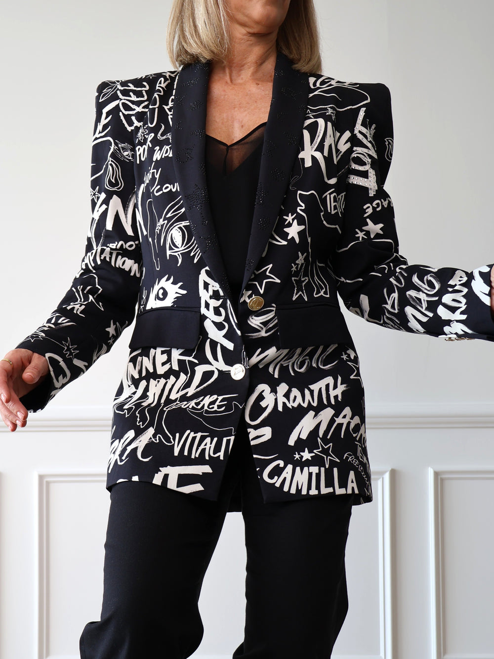 Camilla Spirit Scribble Blazer