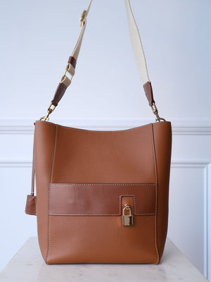 Carolina Herrera Matryoshka Locked bucket shoulder bag