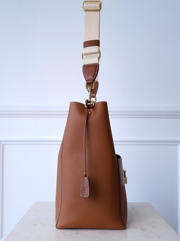 Carolina Herrera Matryoshka Locked bucket shoulder bag