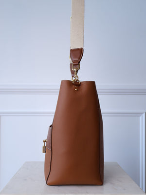 Carolina Herrera Matryoshka Locked bucket shoulder bag