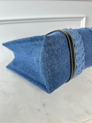 Woody Denim Tote