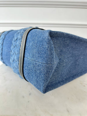 Woody Denim Tote