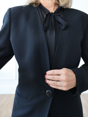 Dior Tuxedo Skirt Suit