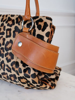 Dolce & Gabbana Belt Ponyhair Tote