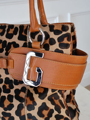 Dolce & Gabbana Belt Ponyhair Tote