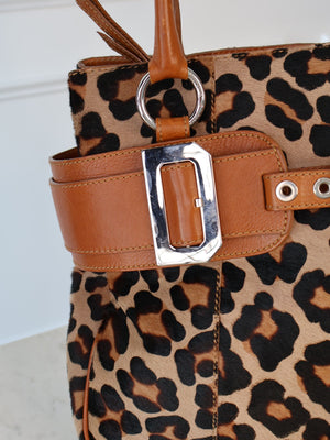 Dolce & Gabbana Belt Ponyhair Tote