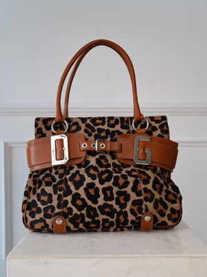 Dolce & Gabbana Belt Ponyhair Tote