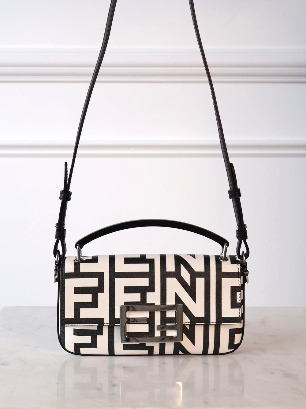 Fendi Mini Baguette Marc Jacobs Nappa Vitello King Roma Stamp