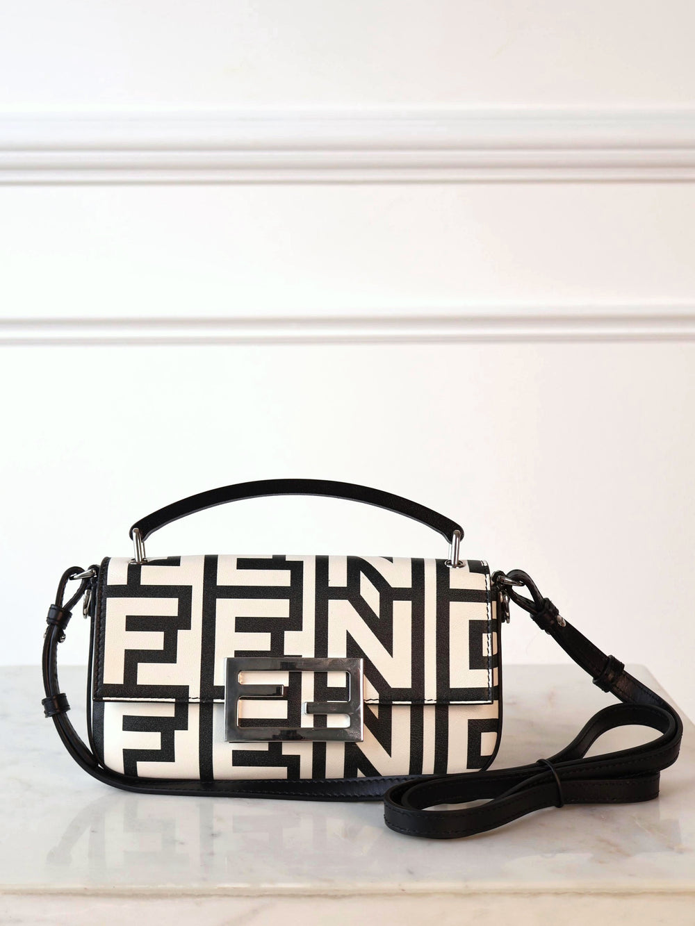 Fendi Mini Baguette Marc Jacobs Nappa Vitello King Roma Stamp