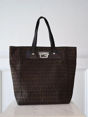 Fendi FF Zucchino Tote