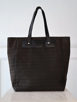 Fendi FF Zucchino Tote
