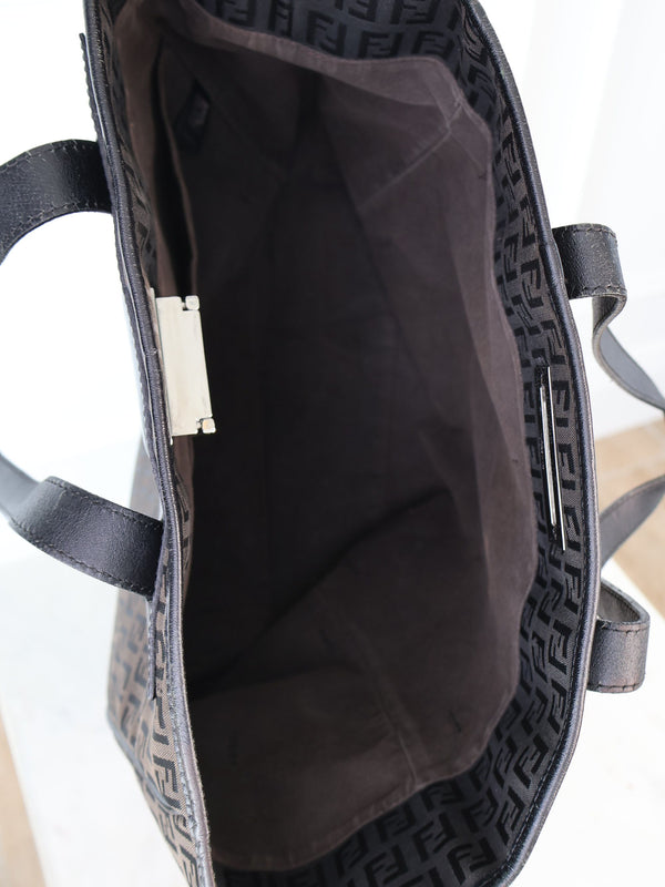 Fendi FF Zucchino Tote
