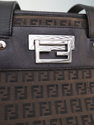 Fendi FF Zucchino Tote
