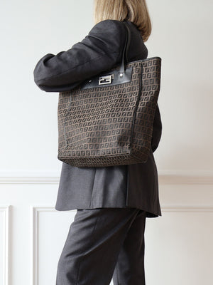Fendi FF Zucchino Tote
