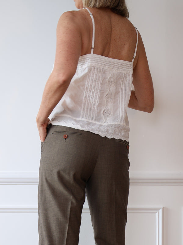 Flannel Lace Camisole