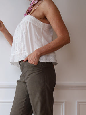 Flannel Lace Camisole