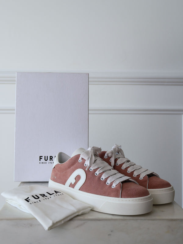 Furla Joy Suede Sneaker
