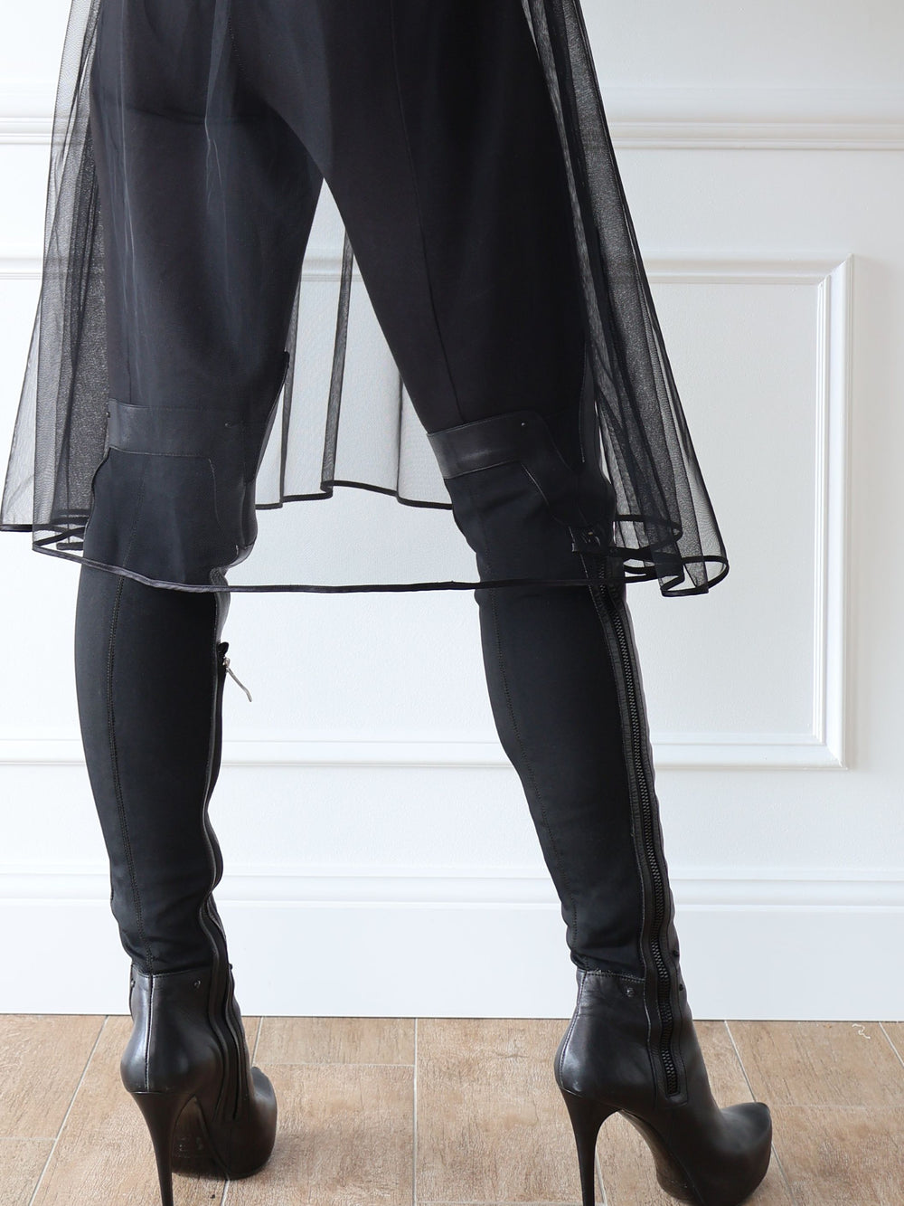 Gianmarco Lorenzi Leather Over-the-Knee Boots