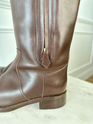Hermes Double Zip Boots
