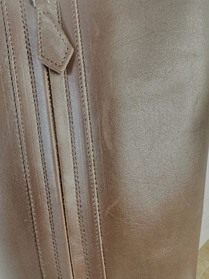 Hermes Double Zip Boots