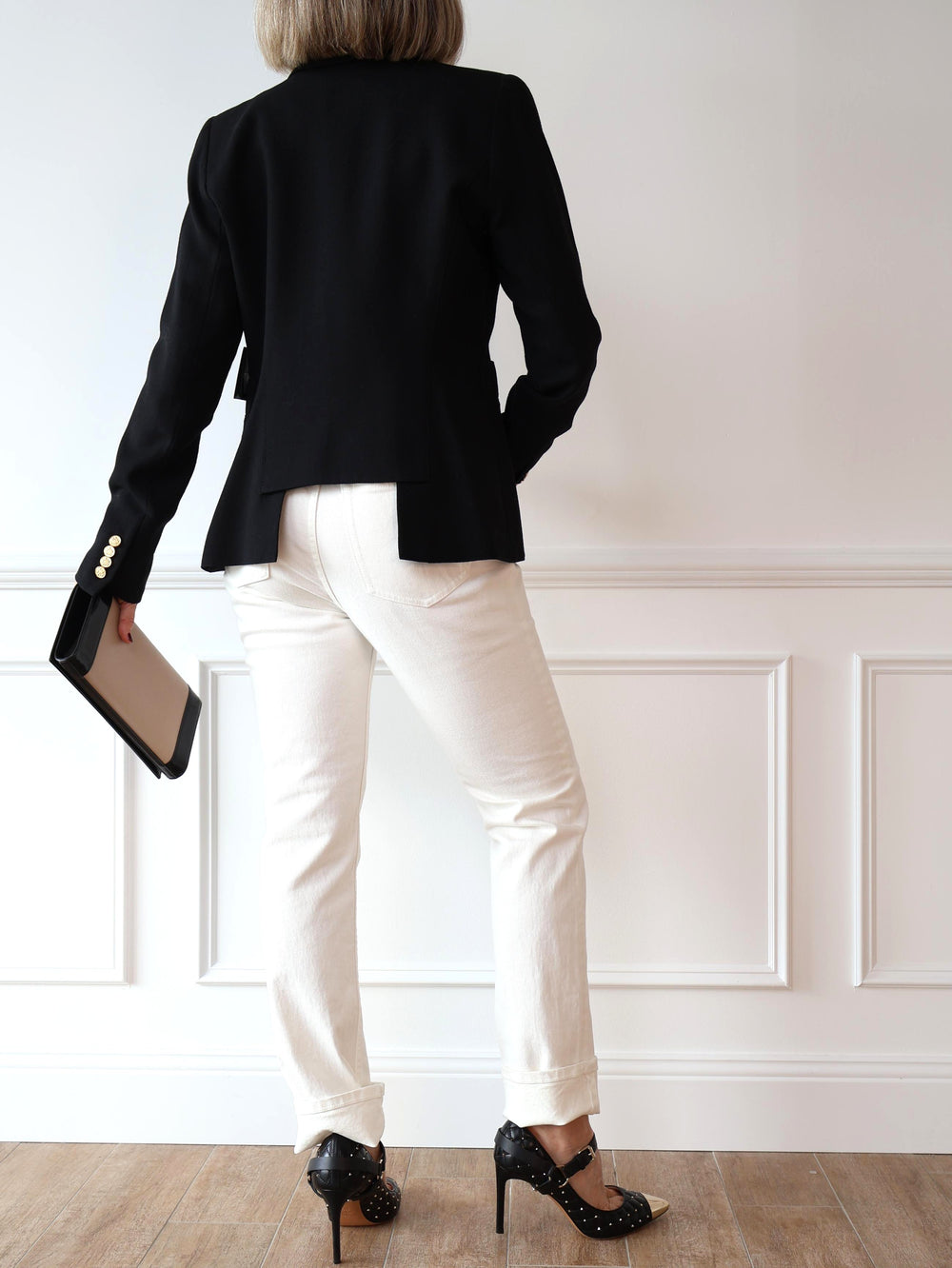 classic wool jacket blazer smythe second hand
