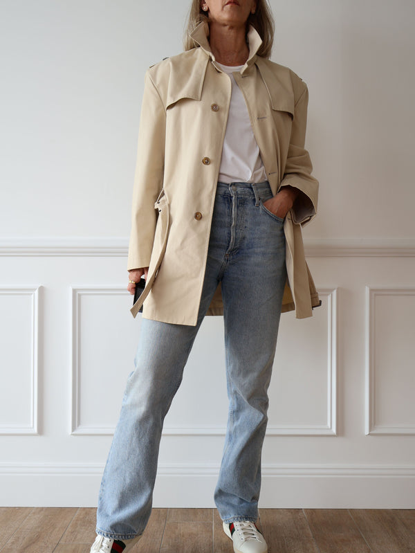 Jil Sander Classic Cotton Trench