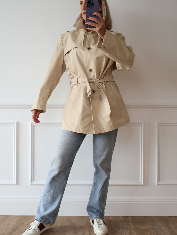 Jil Sander Classic Cotton Trench