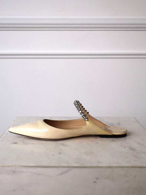 Jimmy Choo Bing Crystal Flats