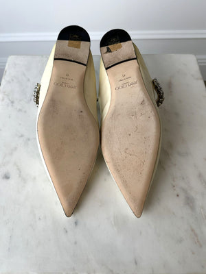 Jimmy Choo Bing Crystal Flats