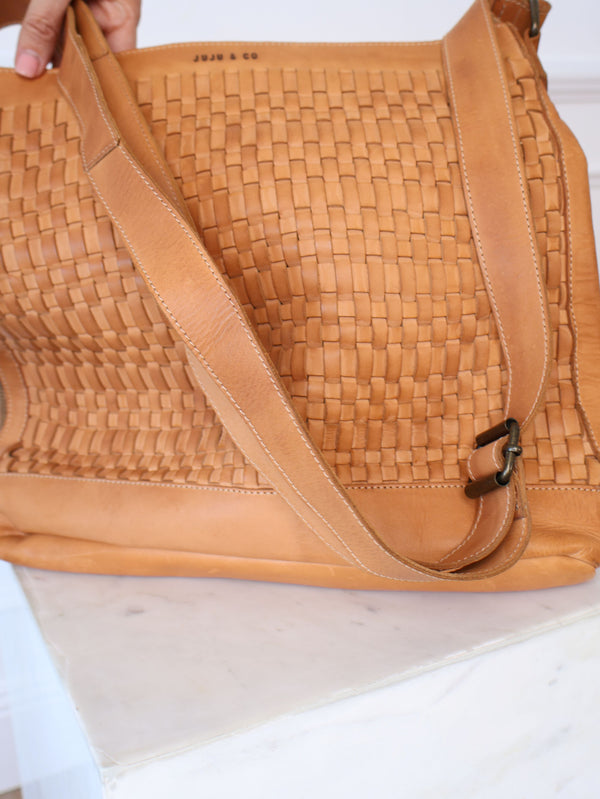 Juju & Co Woven Hobo Bag